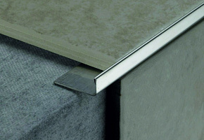 Профиль Juliano Tile Trim SUP05-1S-10H Silver (2440мм) - Фото интерьеров №4